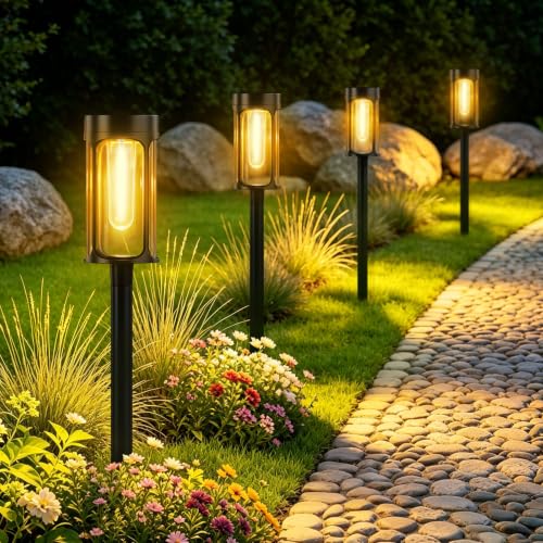 Solar Lights Outdoor (8 Count)