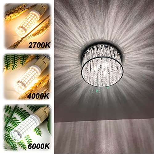 E12 LED Candelabra Bulbs C7 for Chandelier Ceiling Fan (6 Count)