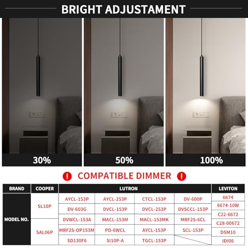 Modern Pendant Lights (3 Count)