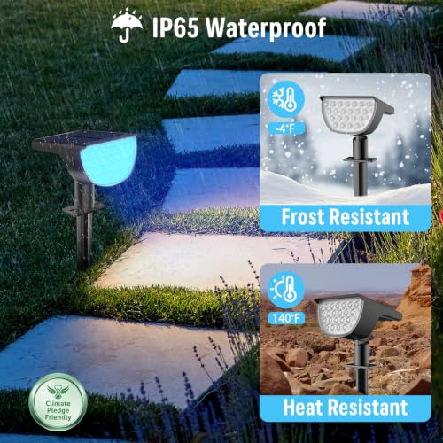 Solar Spot Lights Outdoor (4 Count)