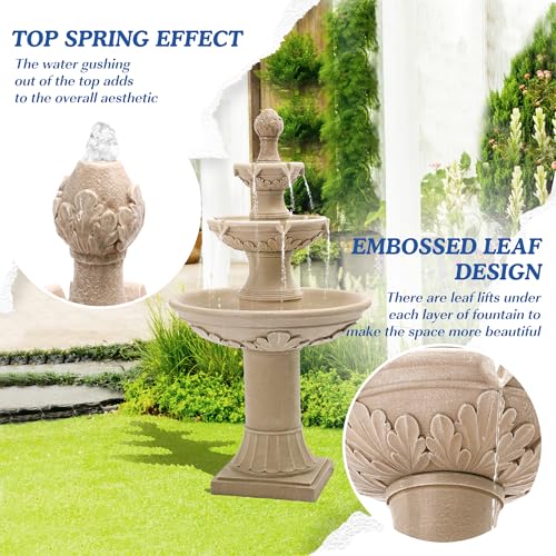 48.4" H Italian Outdoor Water Fountains