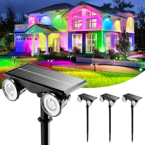 Super Bright Solar Spot Lights Outdoor