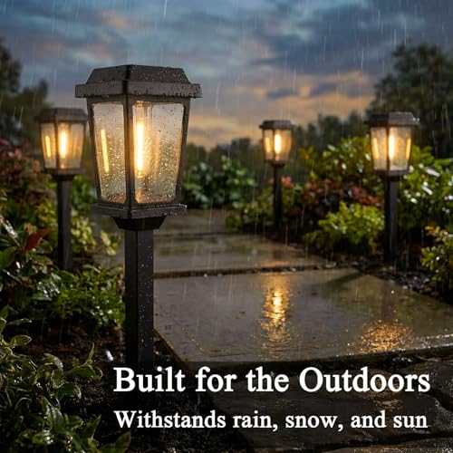 12 Pack Solar Lights Outdoor (12 Count)