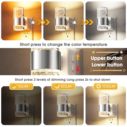 Night Lights Plug into Wall (2 Count)
