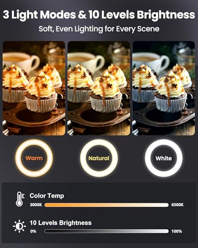 Ring Light with Stand Tripod for iPhone