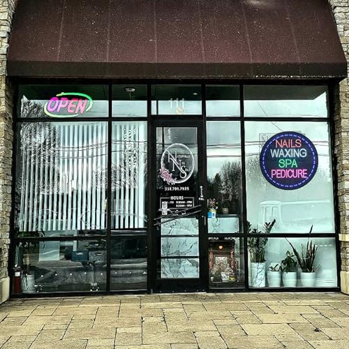 Nails Waxing Spa Pedicure Sign