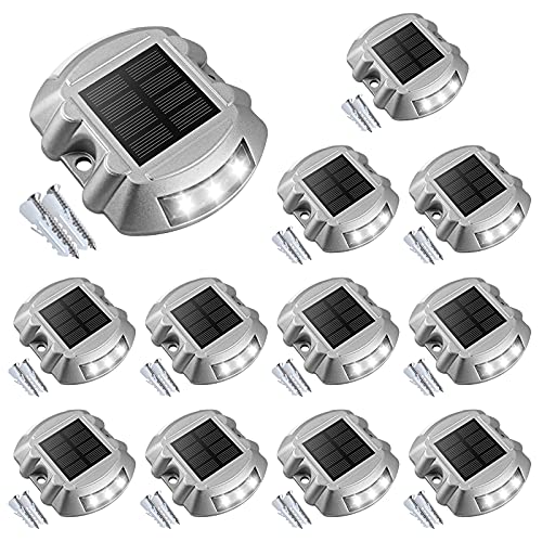 Solar Deck Driveway Dock Lights (12 Count)