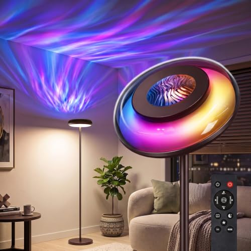 Uplighter Floor Lamp for Living Room (Oil-Rubbed Bronze)