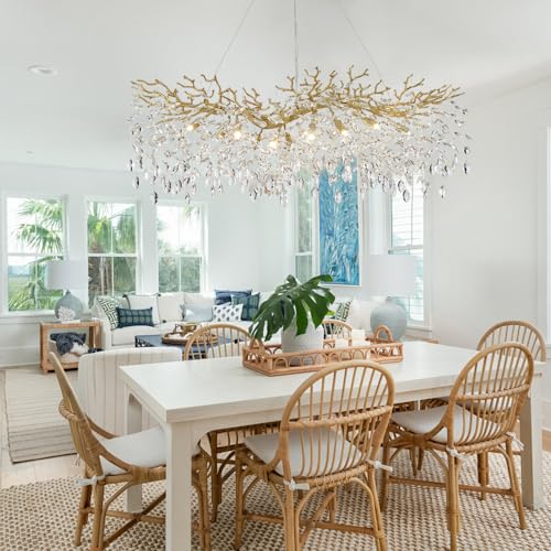 Modern Crystal Chandeliers for Dining Room