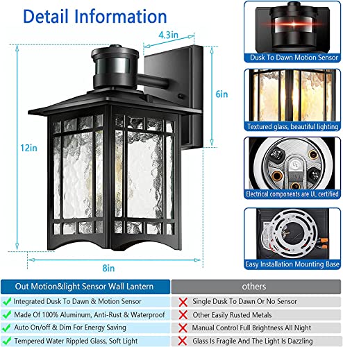 Motion Sensor Outdoor Lights