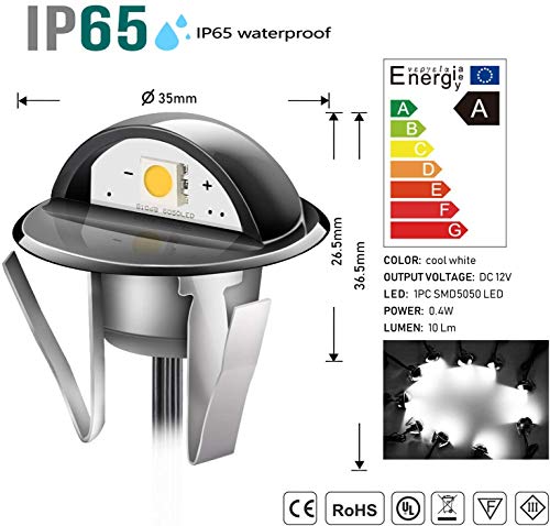 LED Stair Light Low Voltage Waterproof IP65 Outdoor 1