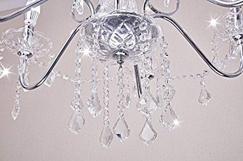 Saint Mossi 6 Light Crystal Chandelier Light Fixture Modern Chandelier Pendant Lighting