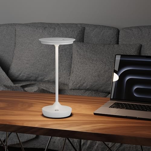 LED Rechargeable Cordless Outdoor 6000mAh Battery Table Lamp 2 (2 Count)
