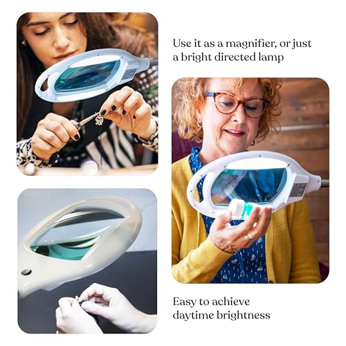 LightView Pro LED Magnifying Floor Lamp