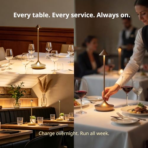 Cordless Rechargeable Table Lamp