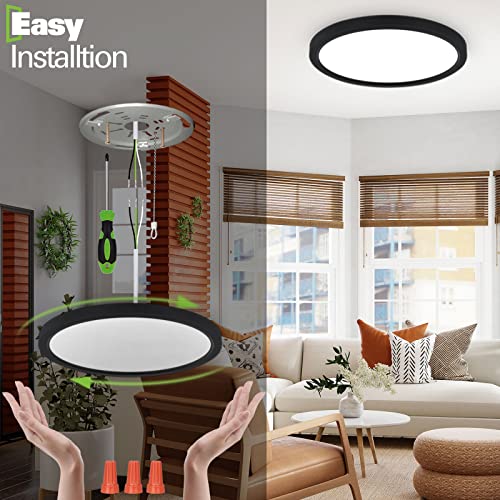 18 Inch LED Round Flat Panel Light