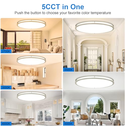 DLLT Flush Mount LED Ceiling Light