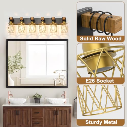 Farmhouse Bathroom Vanity Light