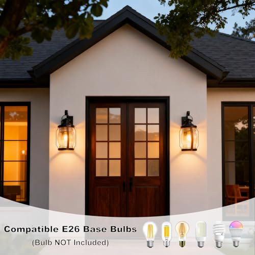 Outdoor Wall Lantern Lights (2 Count)