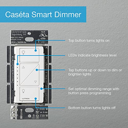 Caseta Smart Dimmer Switch