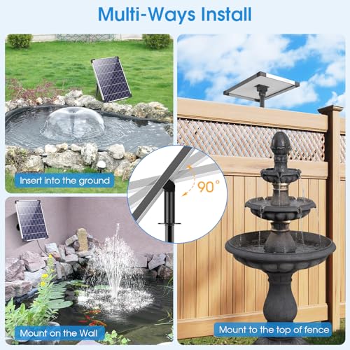 12W Solar Water Fountain Pump