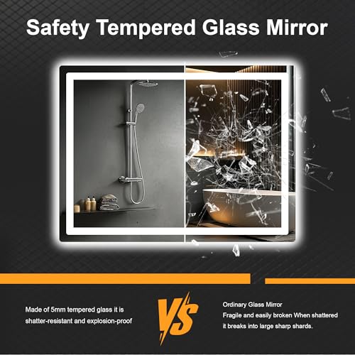 LED Bathroom Mirror with Lights