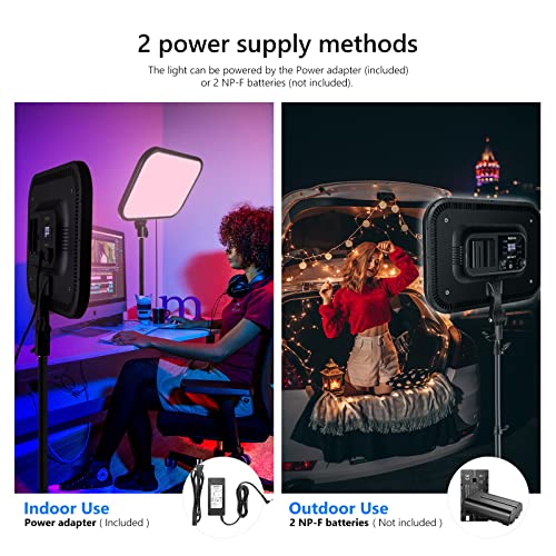 18.3" RGB LED Video Light Panel with APP Control