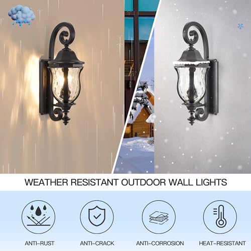 Black Exterior Wall Sconces