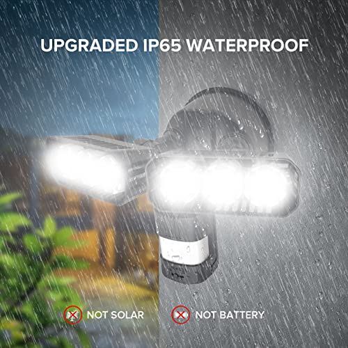38W 5000LM Motion Sensor Outdoor Lights