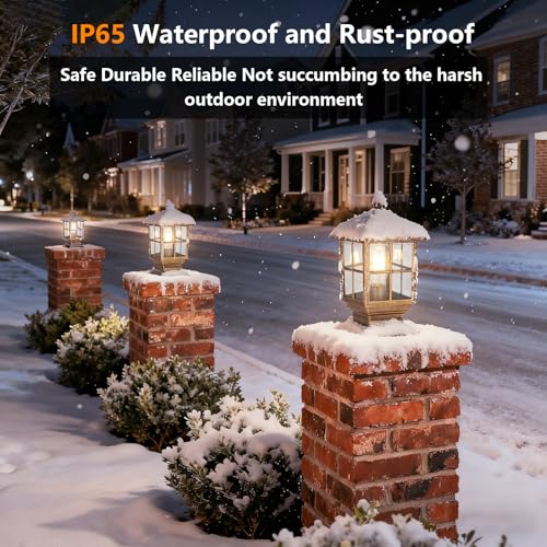 Modern Exterior Pillar Lights