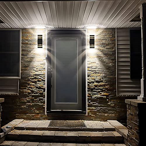 LED Up Down Outdoor Wall Lights (2 Count)