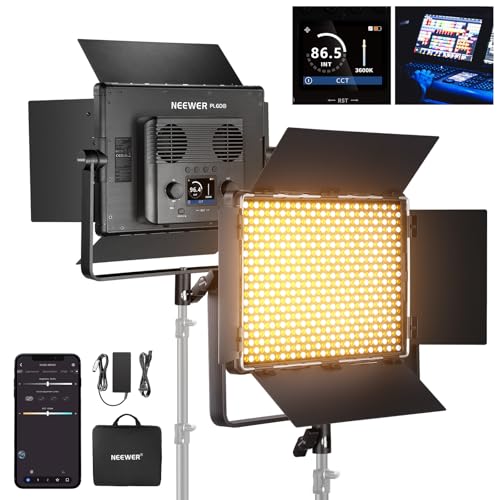 Bi Color LED Panel Video Light APP