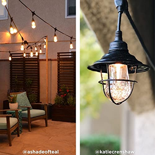 Vintage Outdoor String Lights (24 Foot)