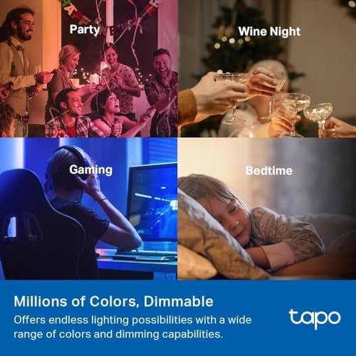 Multicolor Dimmable Smart Light Bulbs