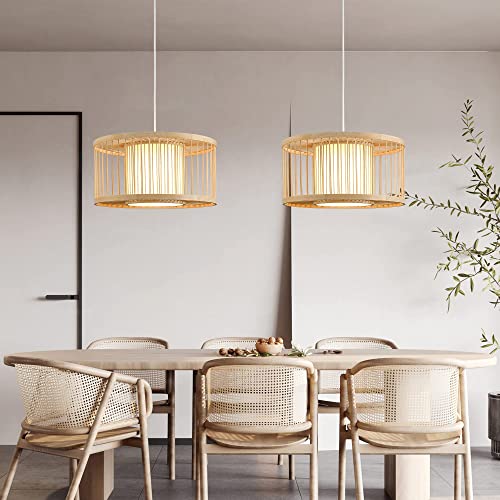 Boho Rattan Pendant Lights