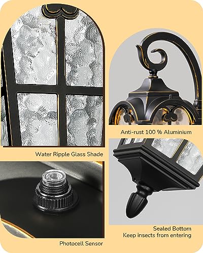 Dusk to Dawn Outdoor Wall Lights