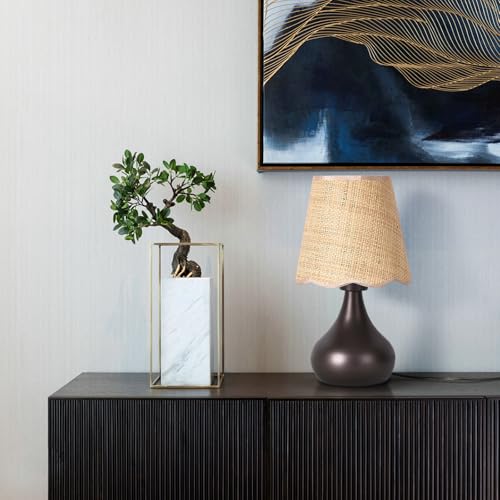 Oil Rubbed Bronze Small Table Lamp Touch Control