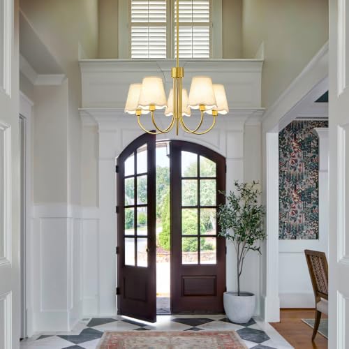 Modern Gold Chandelier 5 (Gold)