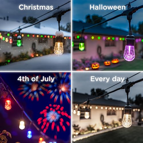 Vintage Outdoor String Lights (24 Foot)