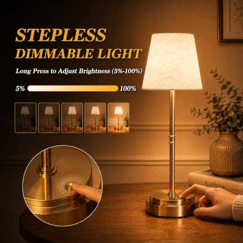Rechargeable Cordless Table Lamp
