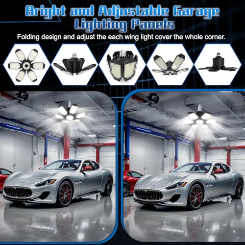 LED Garage Lights (2 Count)
