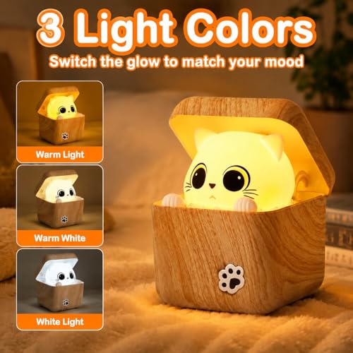 Rechargeable Cat Night Light