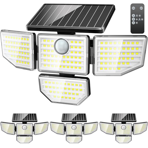 Outdor Security Solar Light (4 Count)
