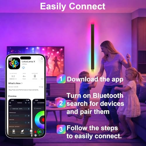 Modern Outdoor RGB Wall Lights