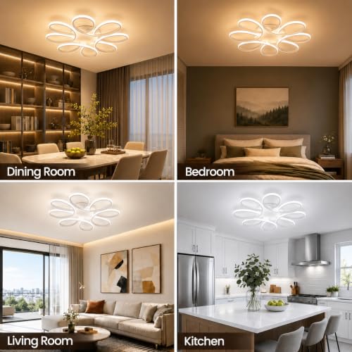 29.53 inch Modern LED Ceiling Light