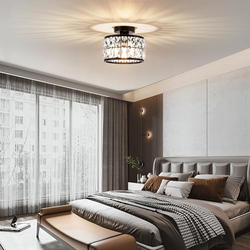 Crystal Ceiling Light Fixture