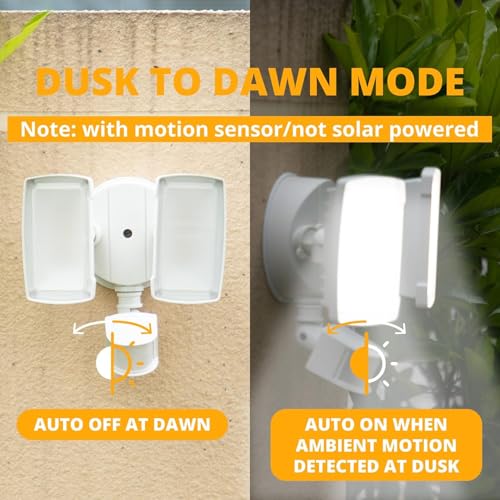 19W LED Security Lights Motion Sensor Light Outdoor