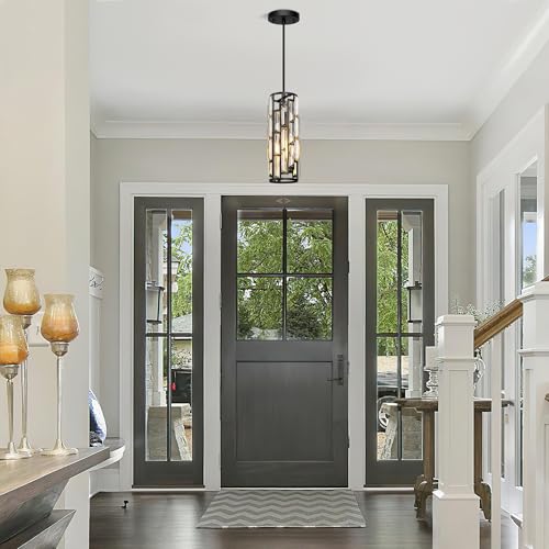 Black Pendant Lights Kitchen Island 3 Pack