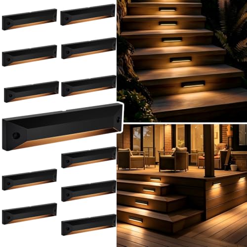 8 Inch Low Voltage LED Step Lights (12 Count)
