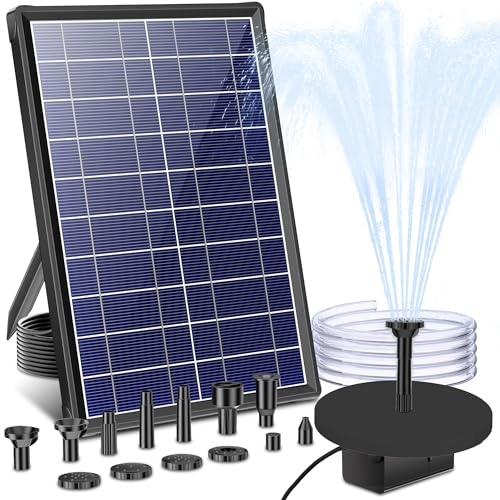 7.5W Solar Water Pump Outdoor 80 GPH with Dry